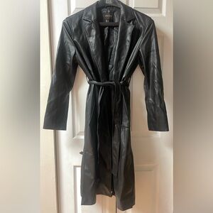 Truth by Republic Women's Black Faux Leather Jacket